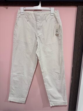 Target Women's Straight Leg Pants in Off-White